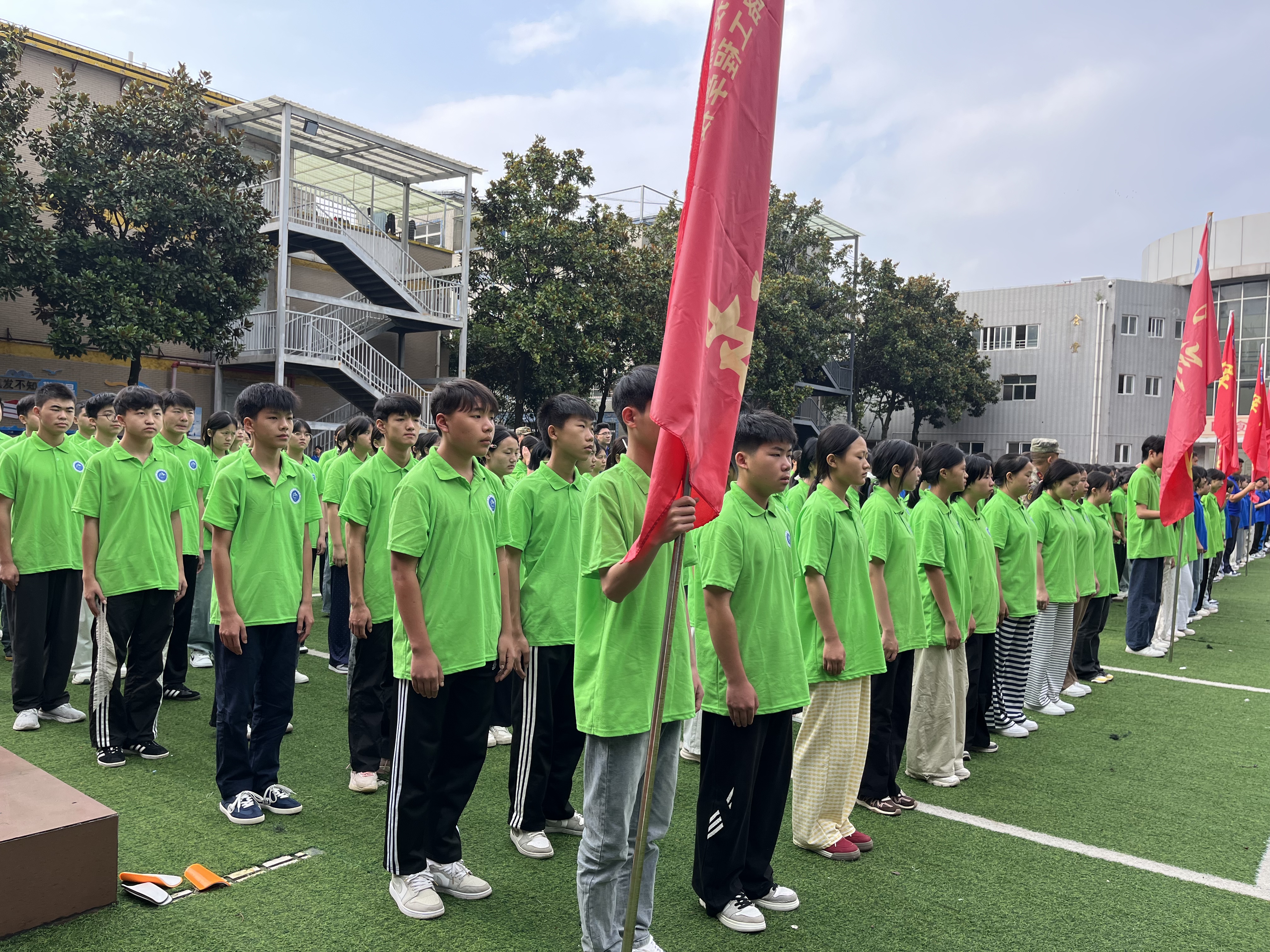 淬炼韶华 青禾孕穗 | 学院2026级新生军训纪实